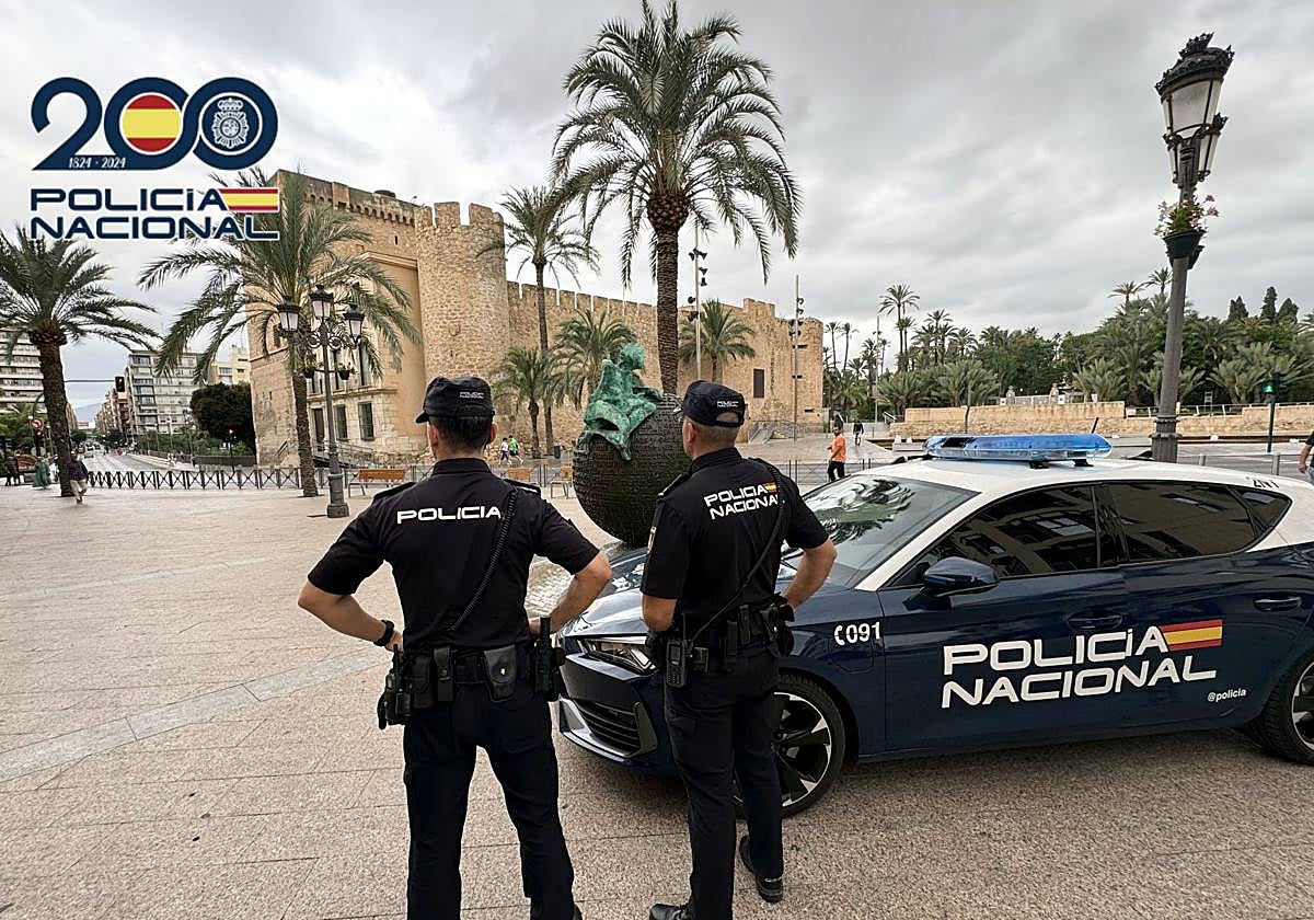 Imagen de archivo de la Policía Nacional de Elche.