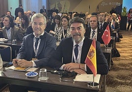 Barcala en el Consejo de Municipios y Regiones de Europa.