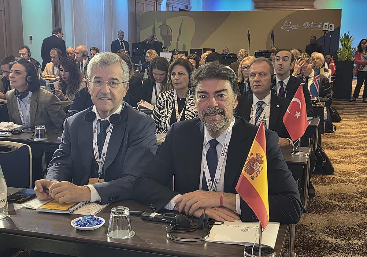 Barcala en el Consejo de Municipios y Regiones de Europa.