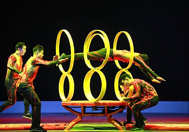 Gran Circo Acrobático de China.