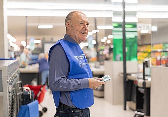 Campaña de donación de Mercadona.