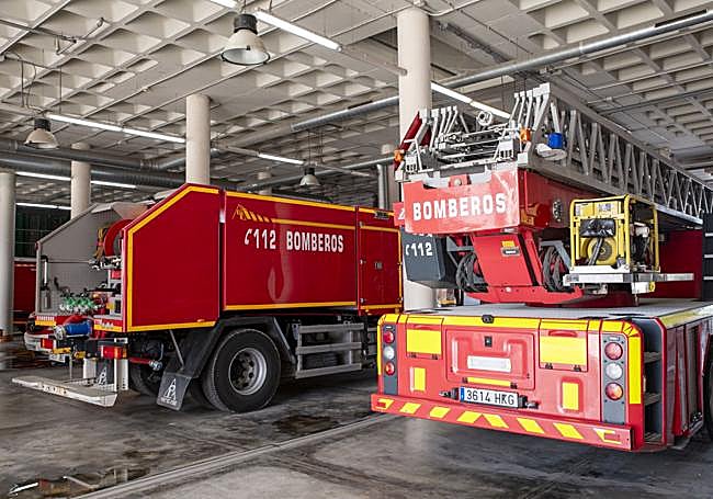 CAmión de bomberos de Alicante.