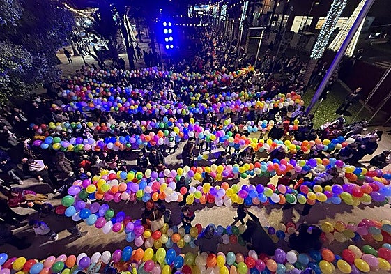 Imagen de la 'globotoná' de la Vila Joiosa.