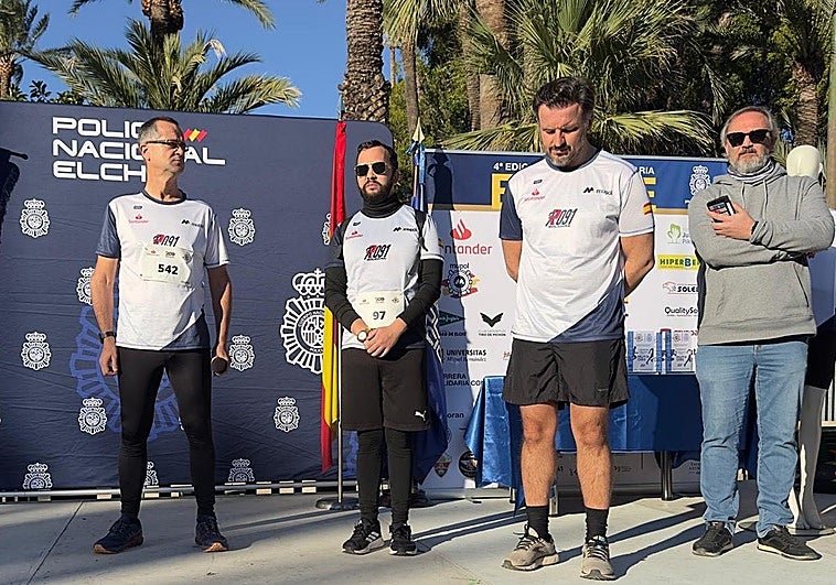 Éxito solidario de la carrera Ruta 091 de la Policía Nacional en Elche