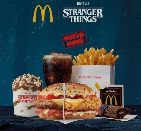 'Stranger Things' McMenu.