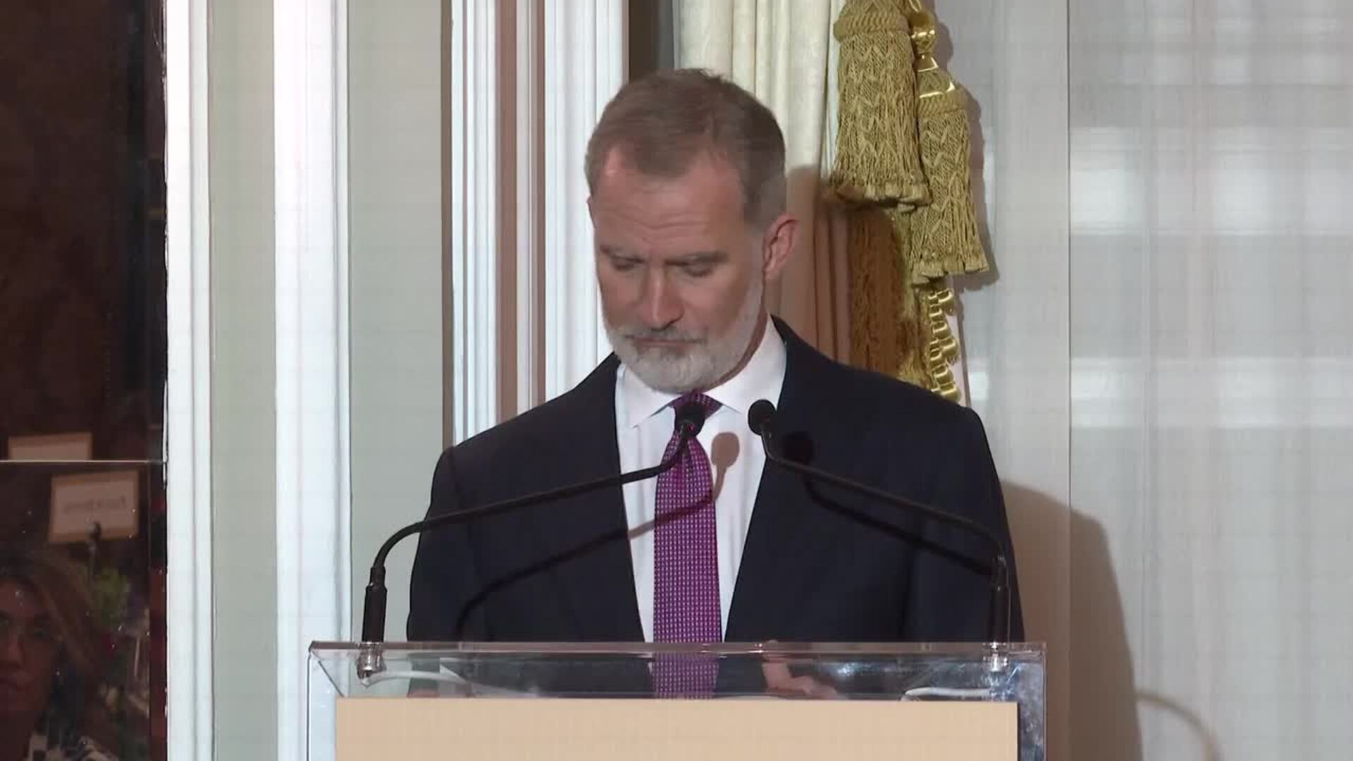 El Rey define el "buen periodismo" como aquel que "no busca 'likes'" y "va más allá"