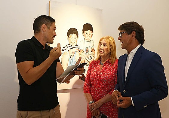 El Palacio Provincial exhibe la mirada contemporánea de Borja Ibáñez Viño con una selección de 26 obras
