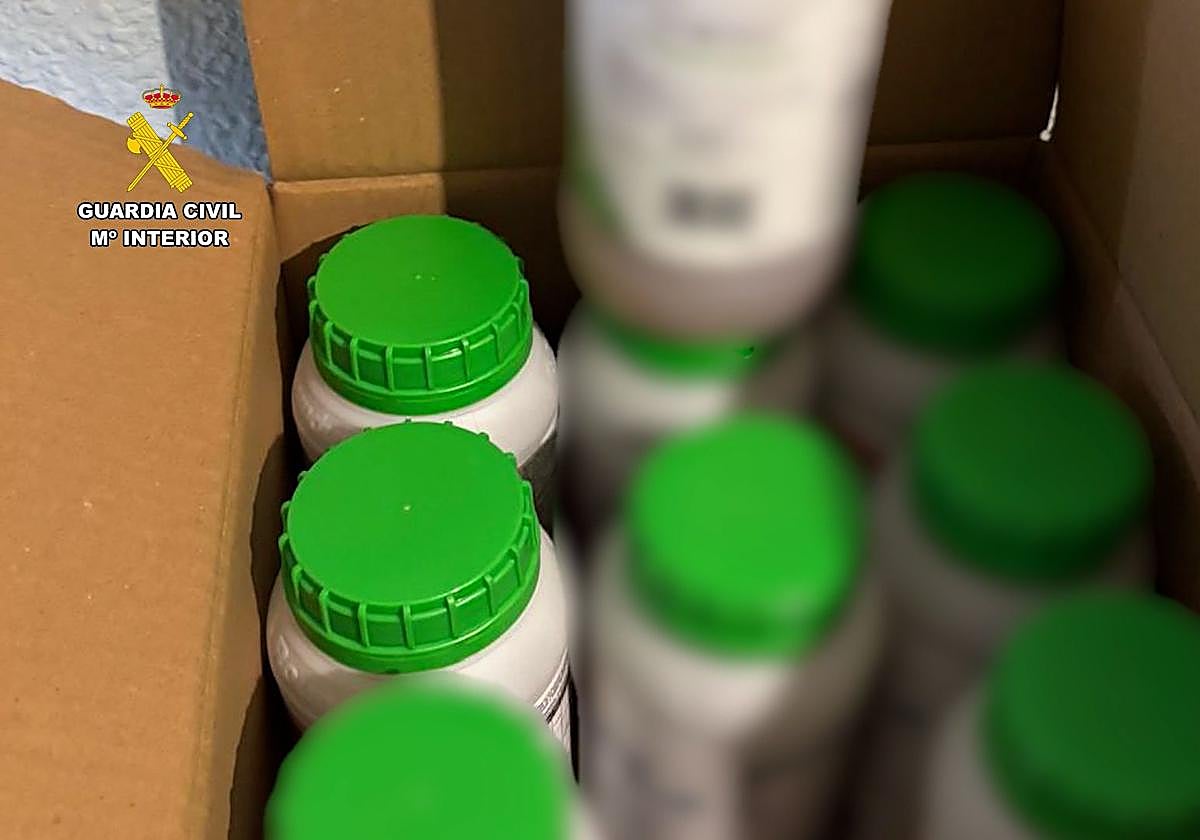 Online store selling prohibited herbicides dismantled in La Nucía