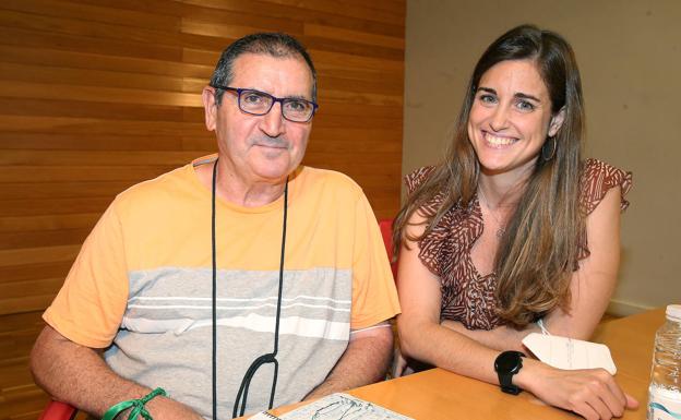 Luis Berges y Nerea Reinares, psicóloga de ARDEM.
