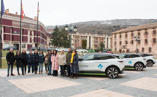 Ezcaray: El Gobierno regional comprará 30 coches eléctricos para la Atención Primaria rural